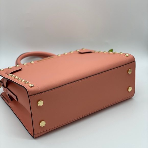 MICHAEL KORS RAYNE MEDIUM EW SATCHEL PEACH - Picture 13 of 16